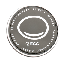 Egg Allergy alert patch to be used on medical bag, backpacks and other bags. Can be used where you use moral patches.