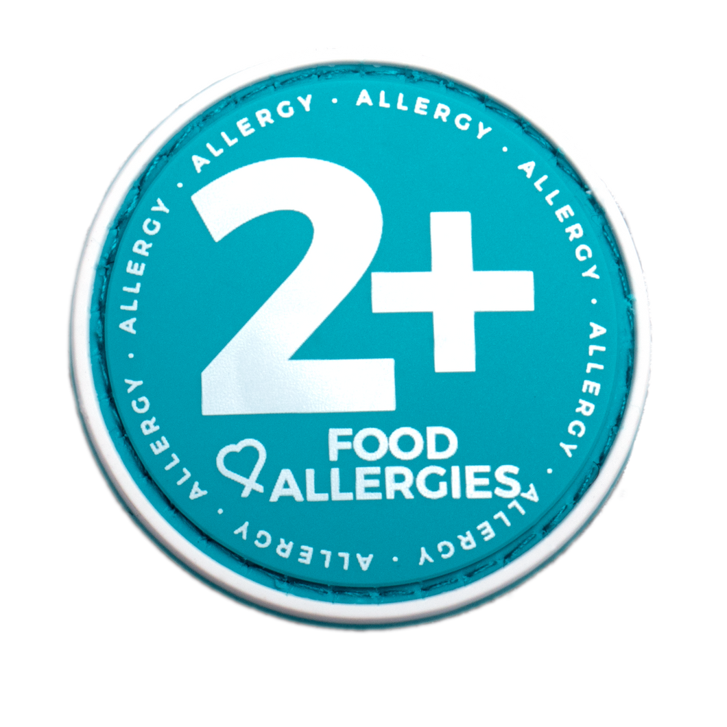 Multiple Food Allergy alert patch to be used on medical bag, backpacks and other bags. Can be used where you use moral patches.
