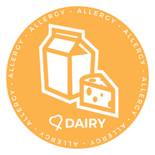 Dairy Allergy alert patch to be used on medical bag, backpacks and other bags. Can be used where you use moral patches.
