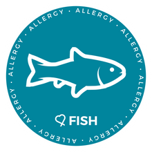 Fish Allergy alert patch to be used on medical bag, backpacks and other bags. Can be used where you use moral patches.