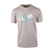 Food Allergy Awareness tee shirt to show off your support and love of someone who has food allergies.
