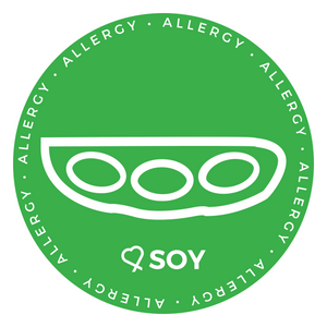 Soy Allergy alert patch to be used on medical bag, backpacks and other bags. Can be used where you use moral patches.