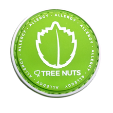 Tree Nuts Allergy alert patch to be used on medical bag, backpacks and other bags. Can be used where you use moral patches.